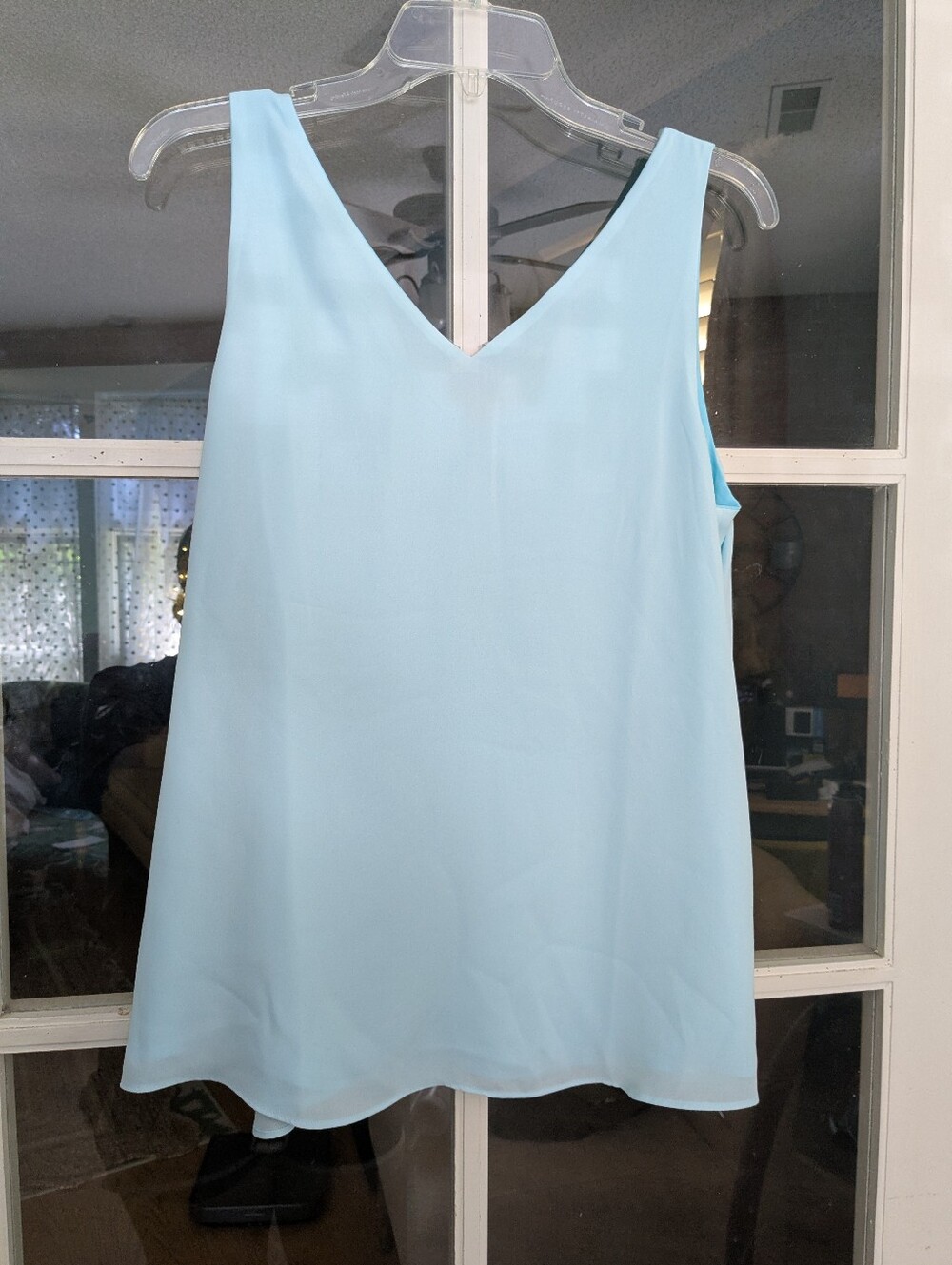 Lilly Pullitzer Reversible Florin Tank Top In Blue Ibiza Size Medium - Picture 2 of 7